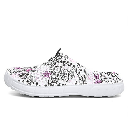 

GENILU Women s Clogs Garden Shoes Breathable Adult Garden Clogs Water Shoes Beach Slippers