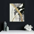 thumbnail image 4 of ONETECH Large Black and White Canvas Art Wall Decor for Bedroom Framed Abstract  Gold Gray Print Painting Modern Picture, 4 of 4