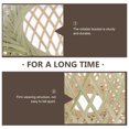 thumbnail image 3 of MasteelfCA 1pc Simple Style Bamboo Woven Lampshade Chinese Style Lamp Cover Accessory, 3 of 7