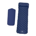 thumbnail image 4 of Colchoneta inflable compacta para dormir para acampar, para tiendas de campaña, picnics y campamentos Azul oscuro, 4 of 8