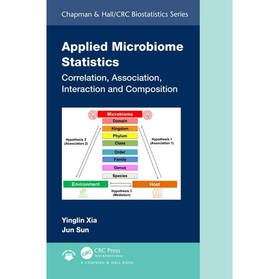 Chapman & Hall/CRC Biostatistics Applied Microbiome Statistics: Correlation, Association, Interaction and Composition, (Hardcover)
