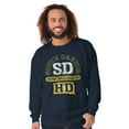 thumbnail image 2 of Sports Crewneck Sweat Shirts Sweatshirts South Dakota Student SD Uniform Souvenir, 2 of 2