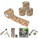 thumbnail image 4 of 4 Roll Wrap Tapes Vendaje Autoadhesivo Outdoor Hunting (Desierto) Camuflaje JShteea Para Estrenar, 4 of 8