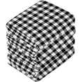 thumbnail image 3 of Coolnut 4 PCS Buffalo Plaid Washcloths, 12 X 12 Inches Cotton Wash Cloths, Highly Absorbent and Soft Face Towels for Bathroom,Gym,Hotel and Spa, 3 of 6
