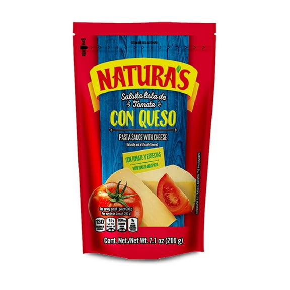 Natura's Tomato Sauce w/Cheese 24/7.1 oz