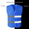 thumbnail image 6 of Cxenplz Men Womens High Visibility Safety Vests with 2 Hi Vis Reflective Strips Construction Vests for Traffic Work, Running, Surveyor and Security Guard, 6 of 9