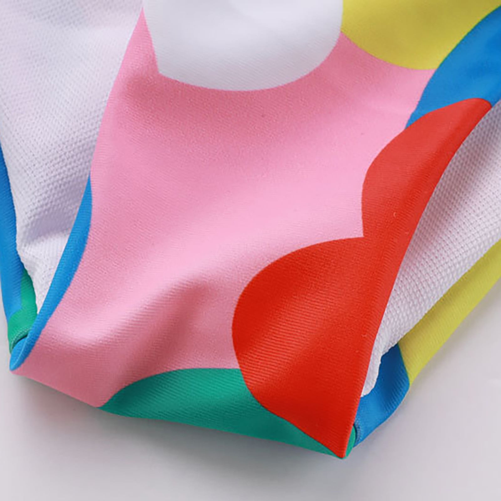 Maillot De Bain Avec Pantalon Pour Femme Maillots De Bain Bikini Tropical Color Maillot De Bain Pour Femme Short Licol Deux Pièces Maillot De Bain Tankinis Ensemble Débardeurs Pour Filles, Blanc., M