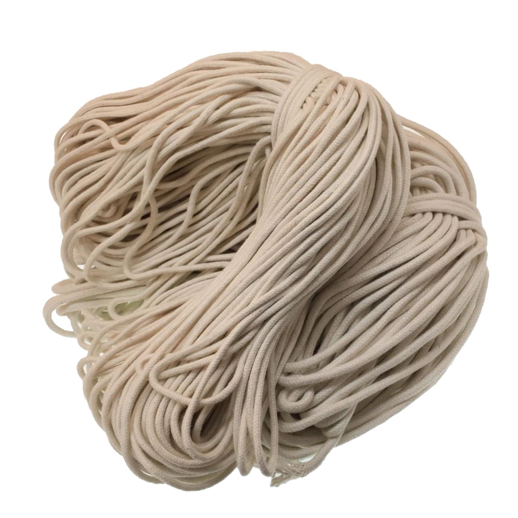 8mm Cotton Rope Sash Cord Twine Washing Clothes 100% Natural 4mm 