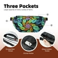 thumbnail image 4 of Naloa Hippie Style Print Running Belts for Men Women,Running Fanny Pack with 2-Zipper Pockets,Waterproof Waist Pack for Travel Hiking Running Outdoor Sports, 4 of 8