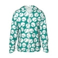 thumbnail image 1 of Balery Green Baseball Sudadera ligera de manga larga con capucha y protección solar UPF 50+ para hombre y mujer, ideal para pesca y running-XX-Large, 1 of 7