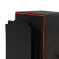 thumbnail image 3 of Dalazy Étui en Cuir pour Cartes 100+ Cartes sous Pochette pour Affaires Noir Rouge 1ensemble, 3 of 6