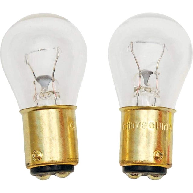 $/CD Miniature Blister Lamp S8 DC BAY 12.8V 1.8A 32CP 2/CD