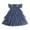 Blue, variant on Glisme Girls Dresses Toddler Butterfly Sleeve Star Paillette Dress Dance Party Ruffles Dress Leisure Sundress Size 2Y-3Y