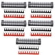 thumbnail image 2 of Kit De Bloque De Terminales, Tira De Bloque De Terminales De Tornillo De Doble Preaislada, Retardante De Llama, Resistente A Impactos, 600 V Para Automoción, 2 of 7