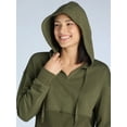 Time and tru women s mixed media hoodie sizes s xxxl walmart