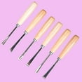 thumbnail image 3 of MLINS 6 Pieces Wood Carving Hand Chisel Tool Set Woodworking Professional Gouges, 3 of 8