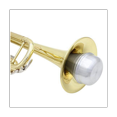 thumbnail image 2 of Trumpet Mute , Aluminum Trumpet Practice Mute, 2 of 7