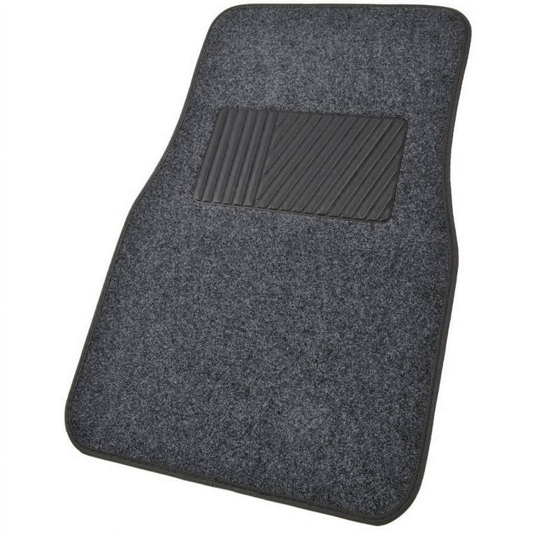 BDK Premium Heavy-Carpeted Car Floor Mats for Car, 4-Piece, Extra Carpet  Cushion, Rubberized Backing