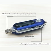 Miniture MP3 Player USB Charging Design Builts In Lithium Batteries Supports MP3 WMA Format Auto Power Saving Mode