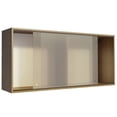 thumbnail image 2 of Alacena Gabinete Superior Madesa Emilly 2 Puertas Correderas Cristal - Marrón Madesa G25125EMMB, 2 of 5