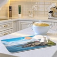 thumbnail image 6 of Dish Drying Mat Lighthouse Landscape Absorbent Dry Mats for Dishes Draining Pad for Kitchen Countertop 18" x 24", 6 of 7
