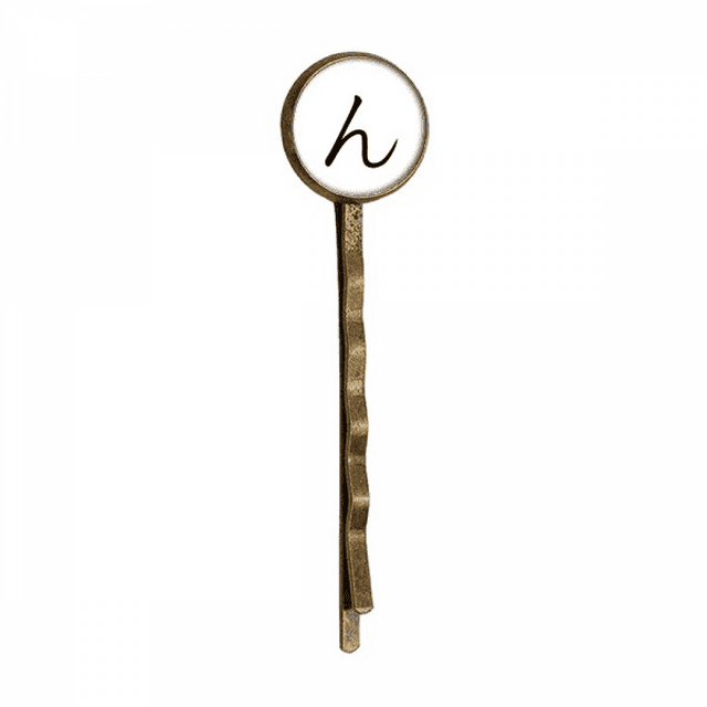Japonais Hiragana Caractère N Rétro Métal Cheveux Bobby Pin Headwear