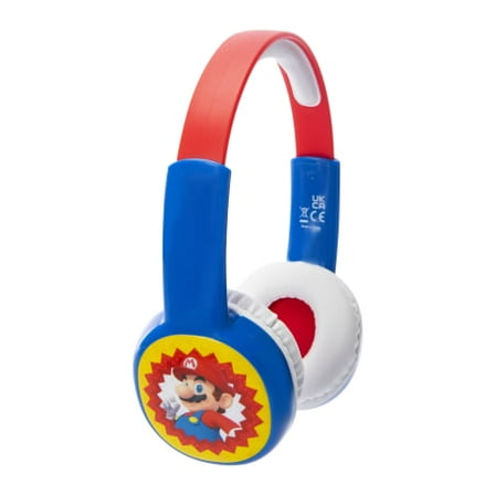 Super Mario Kid-Safe Headphones With Mic