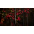 thumbnail image 2 of Hu, Andy 32x20 White Modern Wood Framed Museum Art Print Titled - Getting Red, 2 of 4