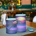 thumbnail image 3 of Yayeee Flameless Candles with Remote Flickering Battery Operated Multi Color Changing, Pink Digital Art, 3 of 7