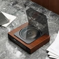 thumbnail image 6 of THINKYA K10 Wooden Retro CD Player for Home, Bluetooth CD Player with Dual Speakers & Deep Bass Sound, Rechargeable Portable Music Player with AUX & Optical Output, Remote Control, Vintage Home Audio, 6 of 9