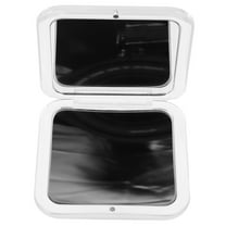 OUNONA Compact Handheld Mirror with Magnification 15X for Travel Small Pocket Mirror for Purses Double Sided Portable Mirror for Makeup