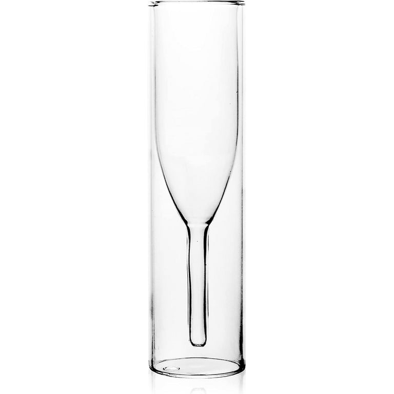 Wholesale Best selling products 304 Stainless Steel Stemless Double- insulated Reusable Cocktail Champagne Flutes 6oz Wine Glass From  m.