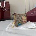 thumbnail image 2 of Gu-cci Leather Zip Around Wallet, 2 of 9