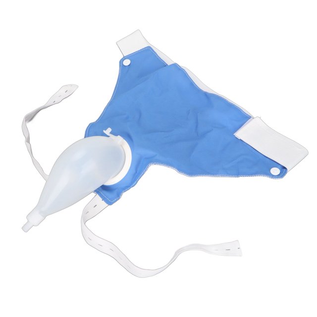 Bolsa de Recolección de orina masculina ANGGREK Soporte para urinario Cómodo Amigable Con la piel A Prueba de fugas Reutilizable para Pacientes Postrados En cama Otros
