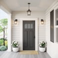 thumbnail image 2 of 4711-PBK Millennium Lighting Bellmon - 1 Light Outdoor Hanging Lantern-12.75 Inches Tall and 7.5 Inches Wide-Powder Coated Black Finish, 2 of 5