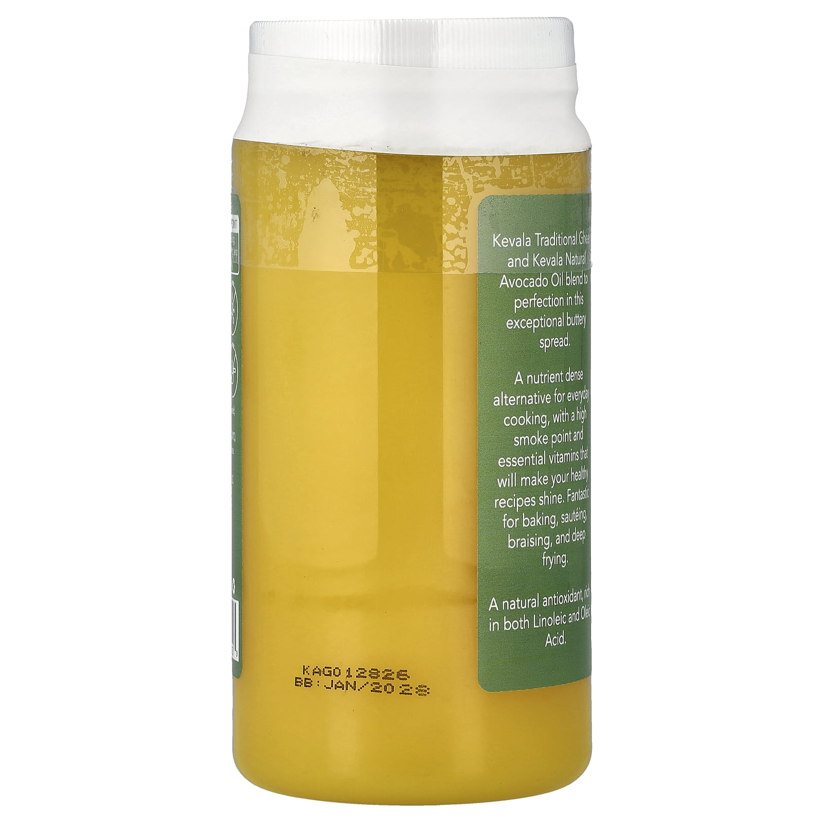 Kevala Avocado Ghee, 17.6 oz (500 g)