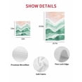 thumbnail image 7 of Green Coastal Beach Kitchen Dish Towels for Drying Dishes Set of 2, Modern Oil Painting Nautical Waffle Weave Microfiber Hand Tea Bathroom Towels Quick Dry & Absorbent Towel 15.7x23.6, 7 of 7