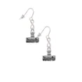 thumbnail image 3 of Delight Jewelry Silvertone 3-D ''Dream On'' Stamp Silver tone Infinity French Earrings, 3 of 4