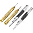 thumbnail image 1 of 4 Pieces Automatic Center Punch 5 Inch 6 Inch Spring Automatic Centre Hole Punch With Adjustable Tension Window Spring Punch Hand Tool, 1 of 7