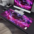 thumbnail image 1 of Alfombrilla de ratón de Anime Demon Slayer, alfombrilla de teclado Kawaii grande, Mous, alfombrilla de escritorio para juegos, borde de bloqueo, alfombrilla de ratón de Anime para PC y portátil LIUWENJING unisex, 1 of 2