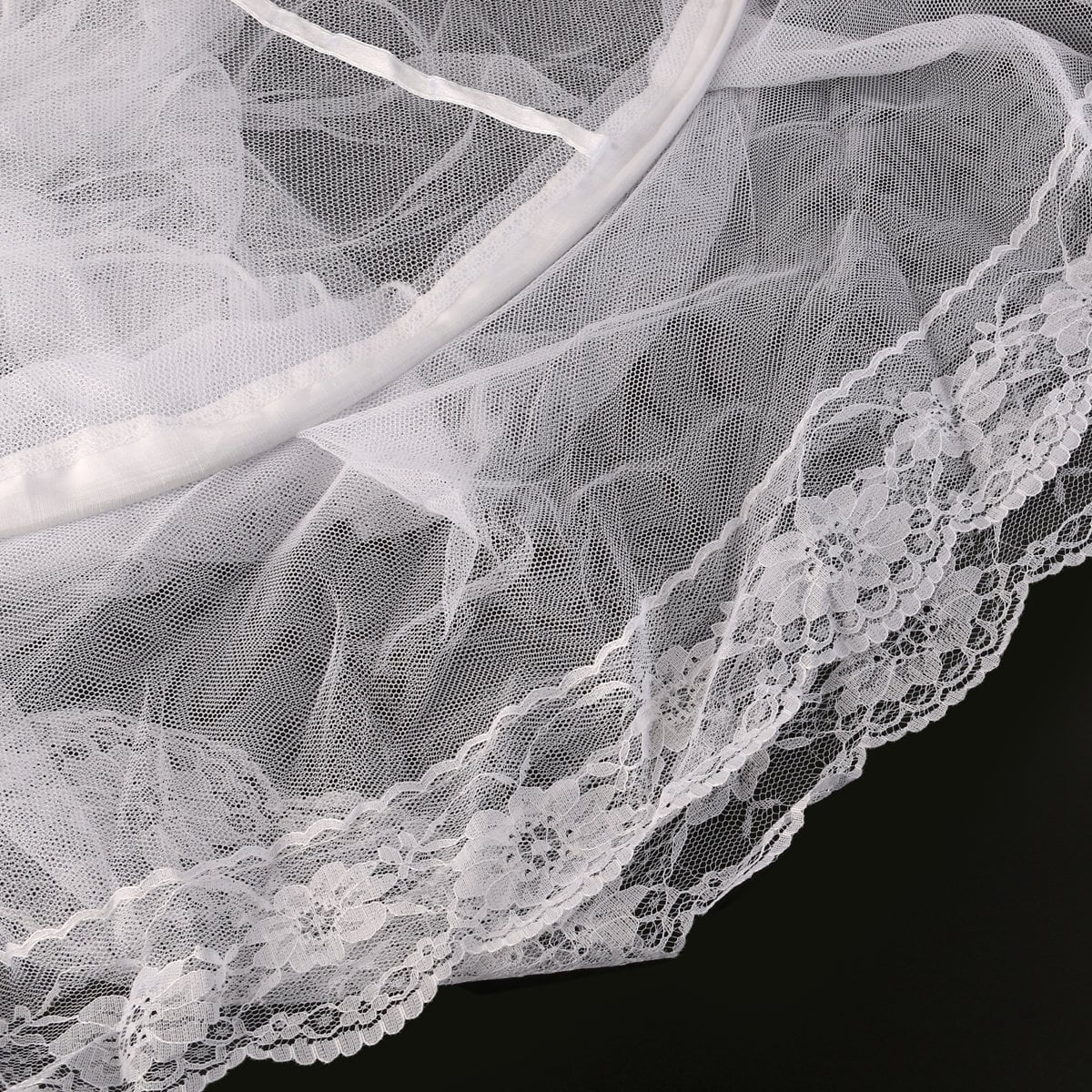 Baby Crib Mosquito Net,Baby Canopy Bed Netting,Baby Toddler Bed Crib Dome Canopy Curtain Netting See Through Mesh Bed Cover