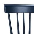 thumbnail image 6 of SAFAVIEH Parker Solid 17 in. H Spindle Dining Chair, Navy, Set of 2, 6 of 7