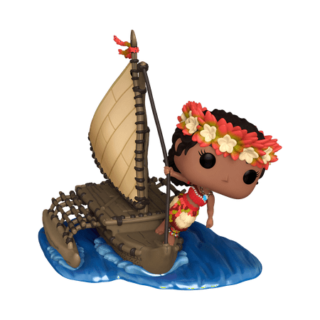 UPC: 0889698679770 | Funko Pop! Ride Super Deluxe: Disney 100 – Moana on Boat Vinyl Figure