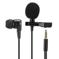 thumbnail image 2 of Lavalier Microphone Lavalier Lapel Microphone Low Noise Suitable for Singing, Music, Live Broadcast, Recording and Interview, 2 of 7