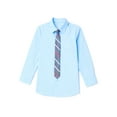 Wonder Nation Boys Dress Shirt, Vest, Tie & Pant Suit Set, 4Piece
