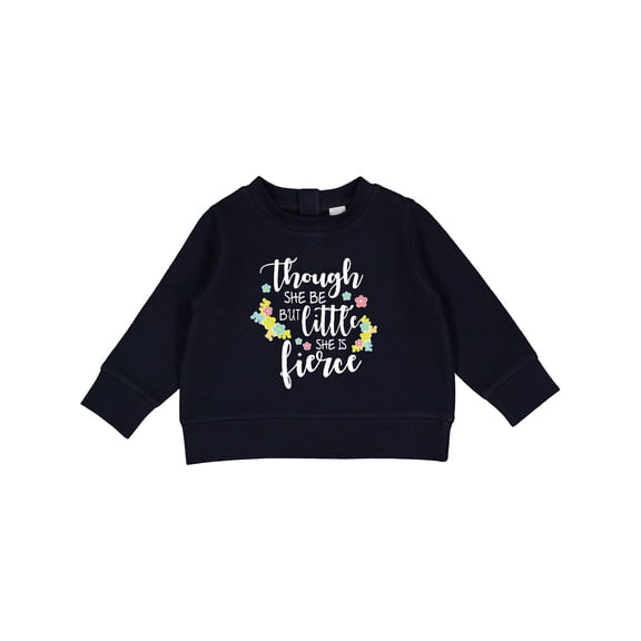 Inktastic Though She Be but Little She is Fierce Shakespeare Baby Sweatshirt