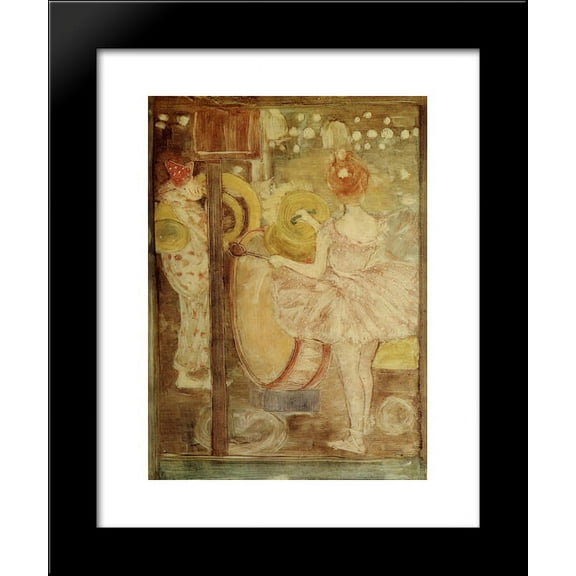 Circus Band 20x24 Framed Art Print by Prendergast, Maurice