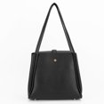 thumbnail image 3 of Bolso Hobo Tote para Mujer Color Sólido Cuero PU Viajes Al, 3 of 9