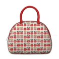 thumbnail image 2 of Apple Lunch Bag for Women – Cute Red & Green Fruit Print Tote with Cartoon Design and Leaves, Insulated & Leakproof, Aesthetic Lunch Box for Work or Apple Lover Gifts by CandyC, 2 of 4