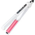 thumbnail image 1 of Plancha y alisador de cabello 3 en 1 de cerámica turmalina con control de temperatura LCD para todo tipo de cabello., 1 of 5
